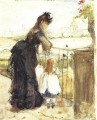 En el balcón Berthe Morisot
